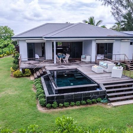 Villa Ho'A - Bord De Mer Avec Piscine Papetoai Eksteriør bilde