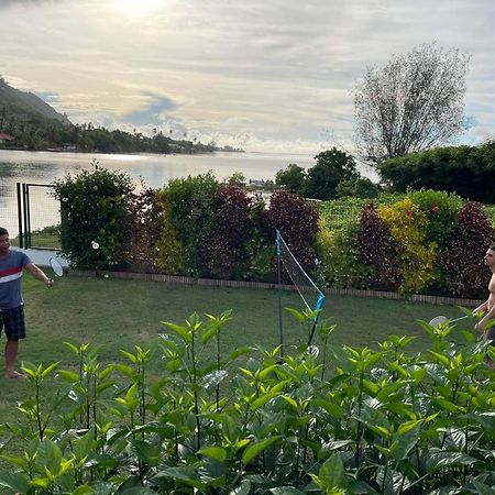 Villa Ho'A - Bord De Mer Avec Piscine Papetoai Eksteriør bilde