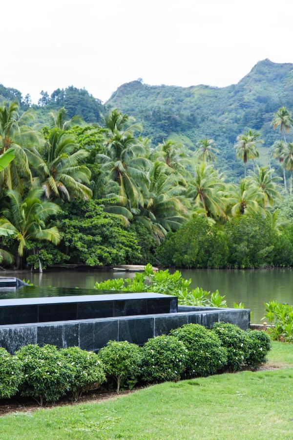 Villa Ho'A - Bord De Mer Avec Piscine Papetoai Eksteriør bilde